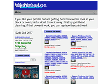 Tablet Screenshot of inkjetprinthead.com